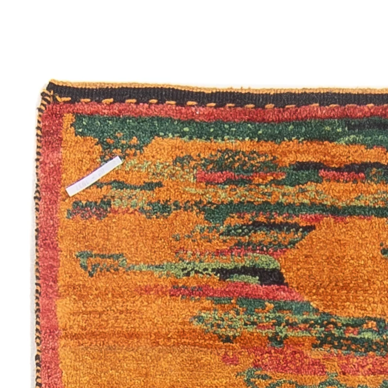 Gabbeh Persisch Teppich 68x190cm - Perserteppich Wollteppich - mehrfarbig