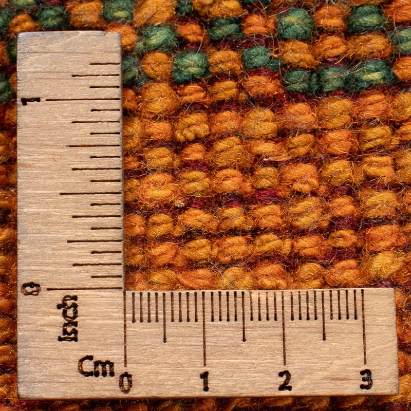 Gabbeh Persisch Teppich 68x190cm - Perserteppich Wollteppich - mehrfarbig
