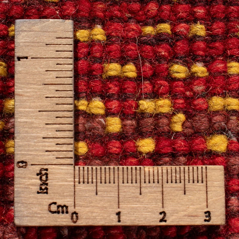 Gabbeh Persisch Teppich 88x188cm - Perserteppich Wollteppich - mehrfarbig