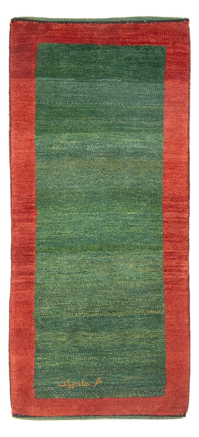 Gabbeh Persisch Teppich 77x183cm - Perserteppich Wollteppich - mehrfarbig