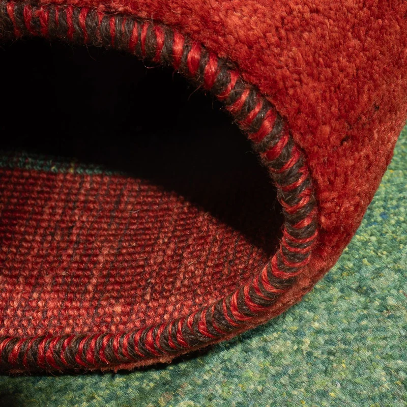 Gabbeh Persisch Teppich 77x183cm - Perserteppich Wollteppich - mehrfarbig