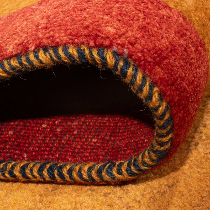 Gabbeh Persisch Teppich 80x225cm - Perserteppich Wollteppich - mehrfarbig