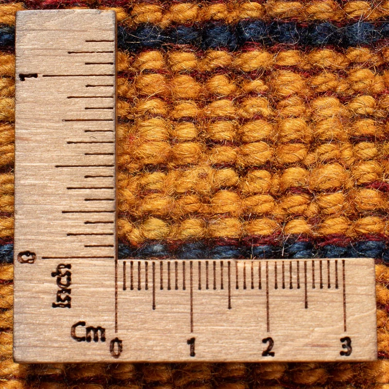 Gabbeh Persisch Teppich 75x177cm - Perserteppich Wollteppich - mehrfarbig