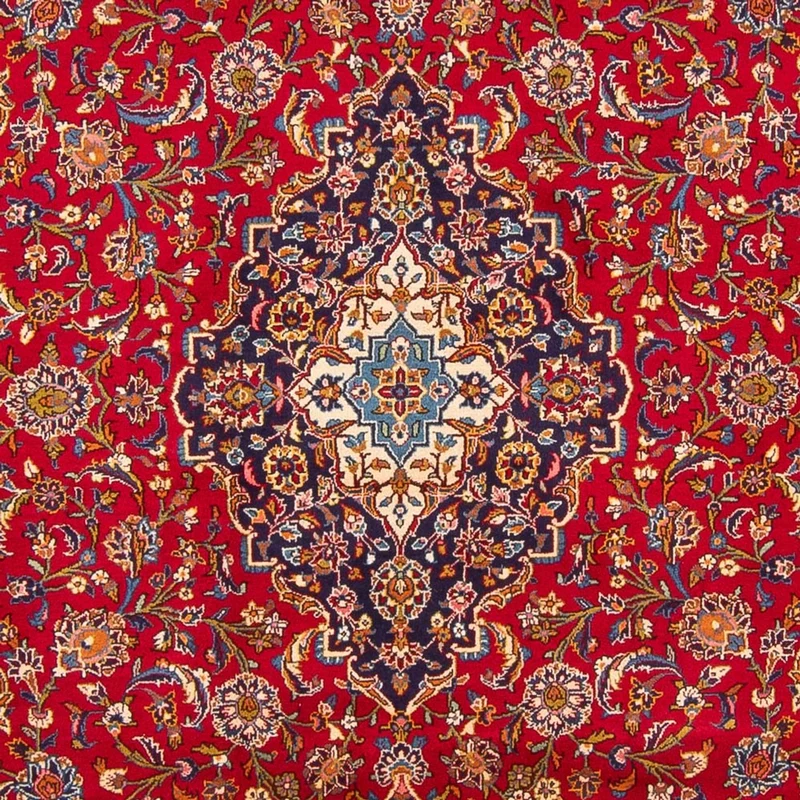 Keshan Teppich 242x343cm - Perserteppich - rot