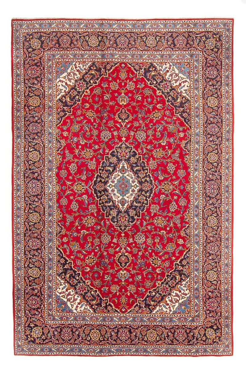 Keshan Teppich 240x350cm - Perserteppich - rot