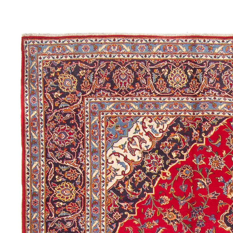 Keshan Teppich 240x350cm - Perserteppich - rot