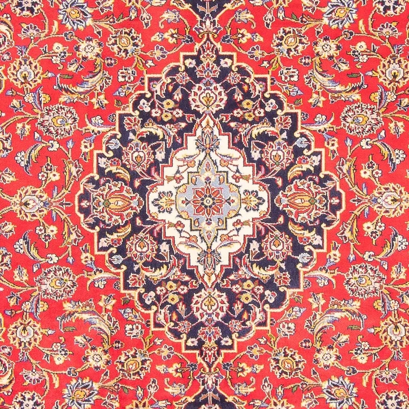 Keshan Teppich 244x345cm - Perserteppich - rot