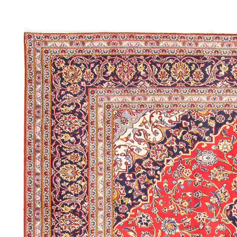 Keshan Teppich 244x345cm - Perserteppich - rot