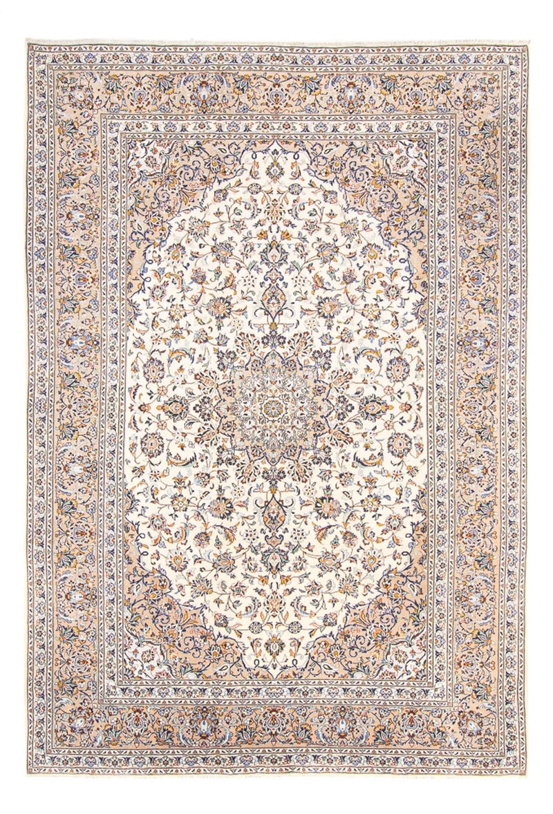 Keshan Teppich 240x356cm - Perserteppich - creme