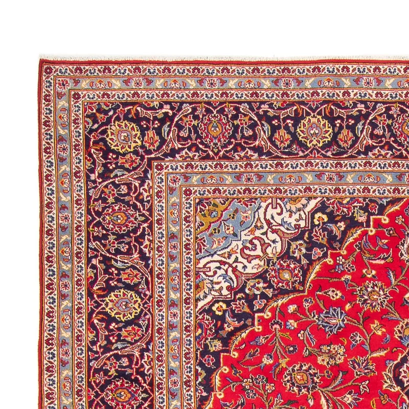 Keshan Teppich 247x346cm - Perserteppich - rot