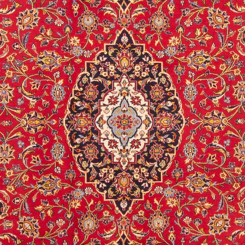 Keshan Teppich 245x352cm - Perserteppich - rot