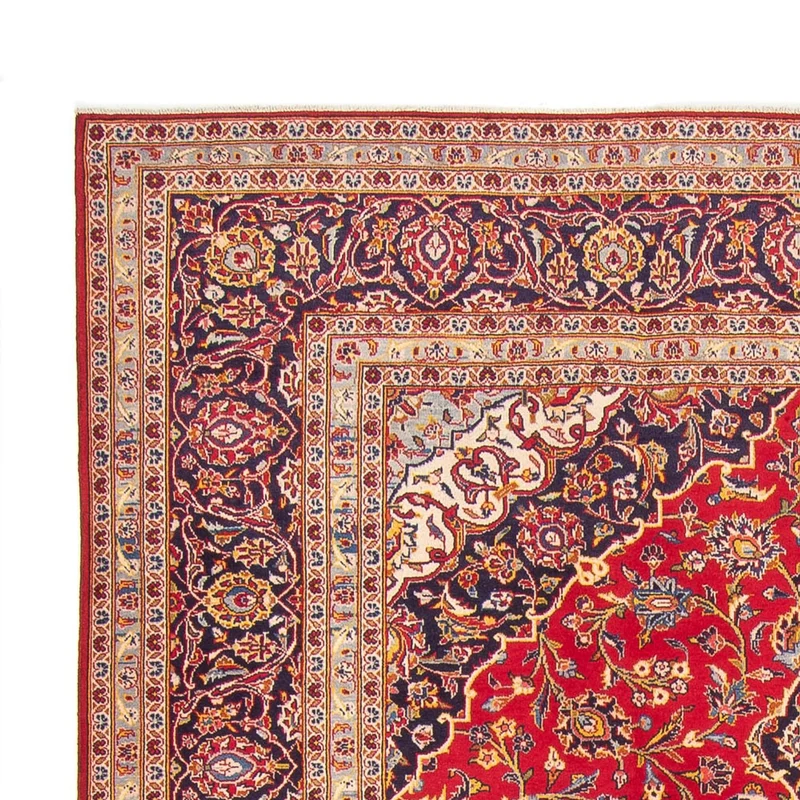 Keshan Teppich 245x352cm - Perserteppich - rot