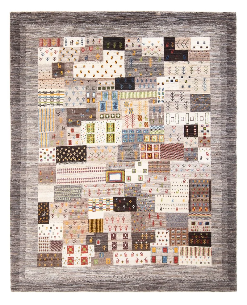 Loribaft Teppich Perser 196x255cm - Orientteppich - mehrfarbig