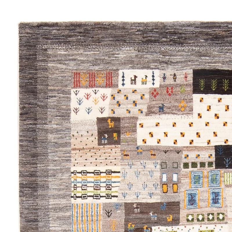 Loribaft Teppich Perser 196x255cm - Orientteppich - mehrfarbig