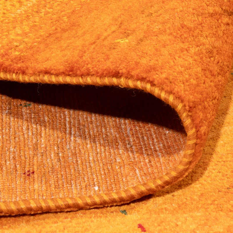 Gabbeh Teppich - Loribaft Perser - 217 x 290 cm - orange
