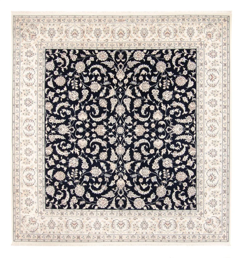 Nain Teppich 249x261cm - Perserteppich - dunkelblau
