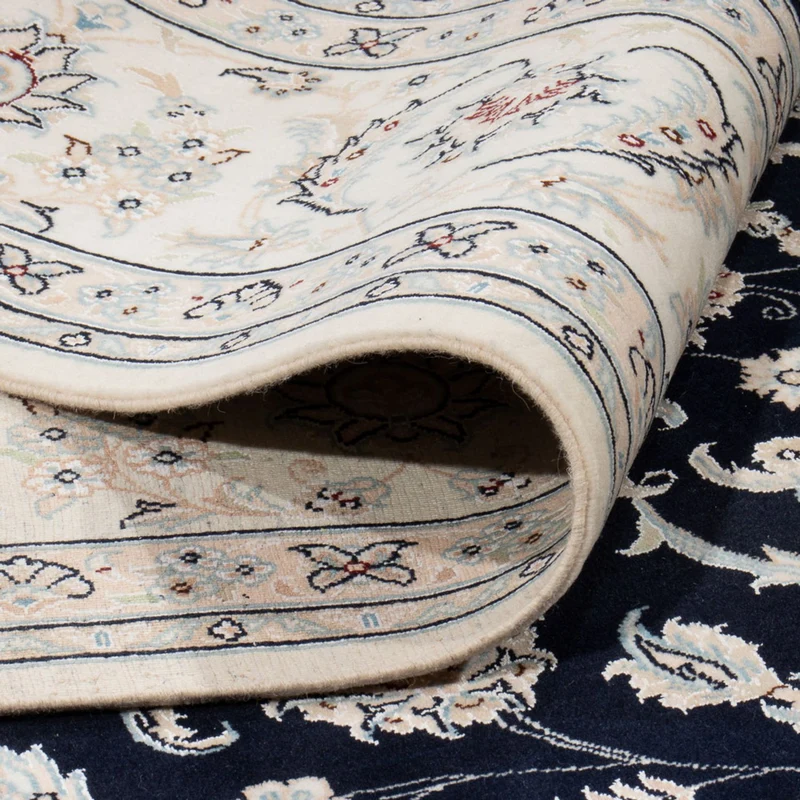 Nain Teppich 249x261cm - Perserteppich - dunkelblau