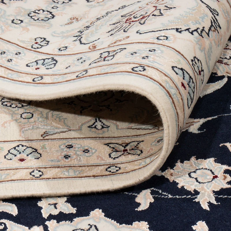 Nain Teppich 245x268cm - Perserteppich - dunkelblau