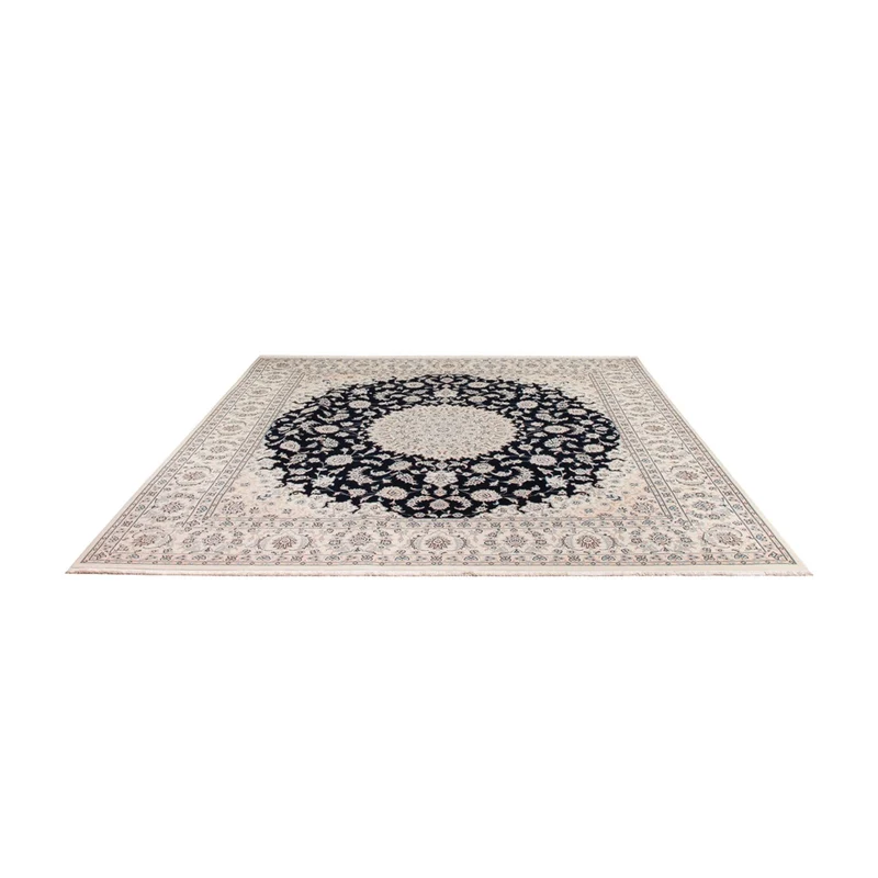 Perserteppich - Nain quadratisch - 247 x 259 cm - dunkelblau