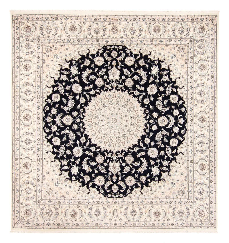 Nain Teppich 252x261cm - Perserteppich - dunkelblau