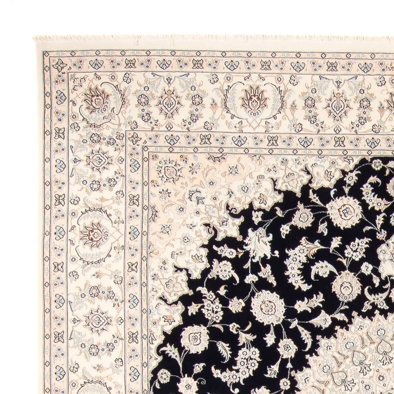 Nain Teppich 252x261cm - Perserteppich - dunkelblau
