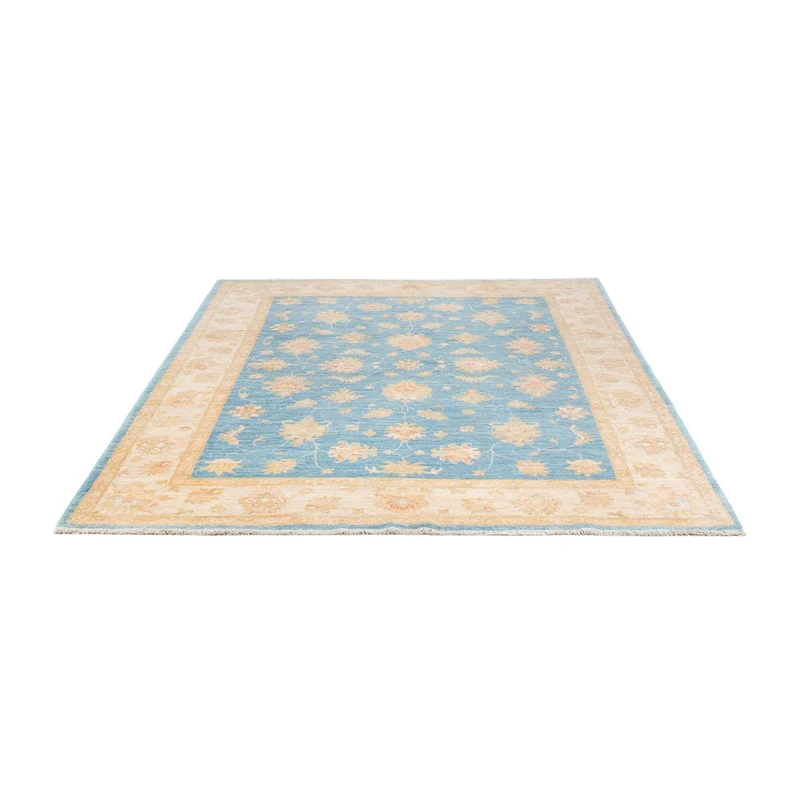 Ziegler Teppich 172x240cm - Orientteppich - blau