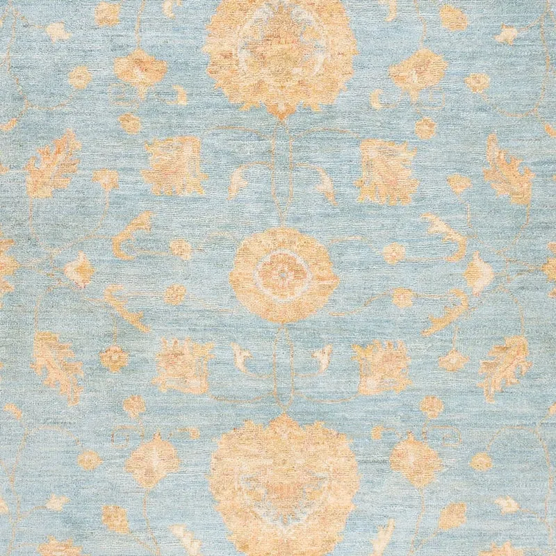 Ariana Teppich 172x230cm - Orientteppich - hellblau