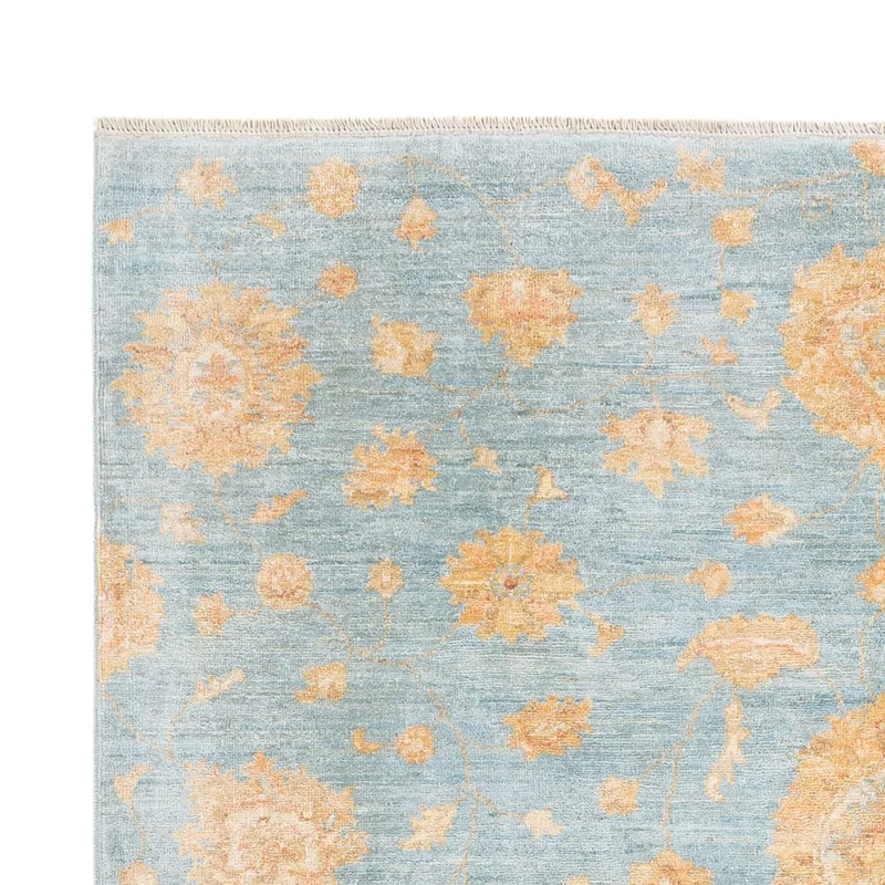 Ariana Teppich 172x230cm - Orientteppich - hellblau