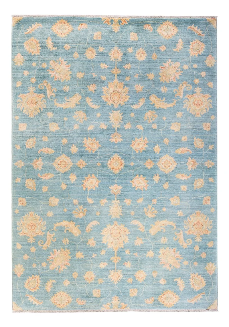 Ariana Teppich 171x244cm - Orientteppich - hellblau