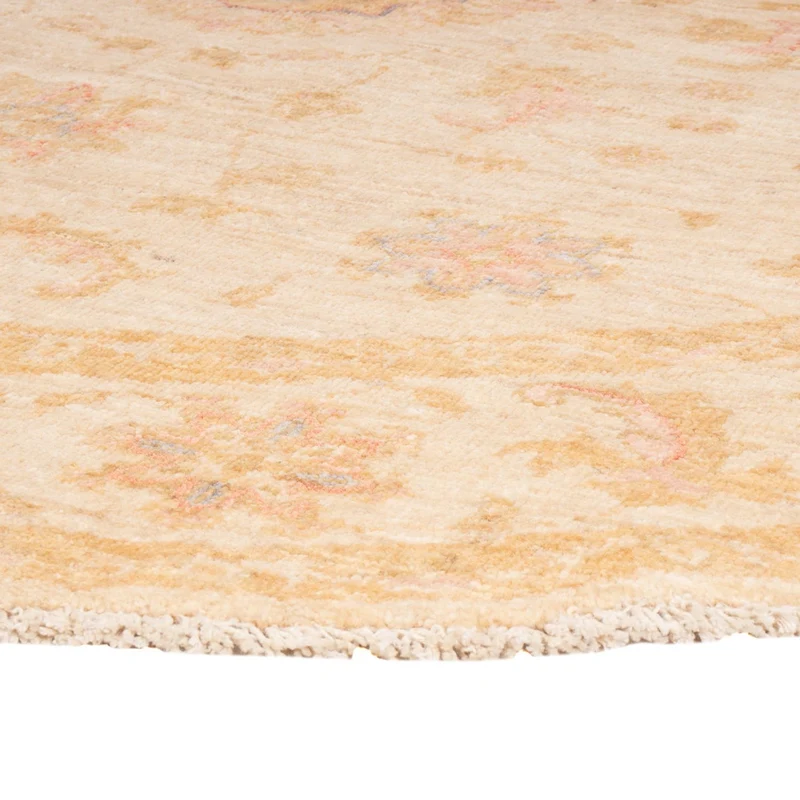 Ziegler Teppich rund - 147 x 150 cm - beige