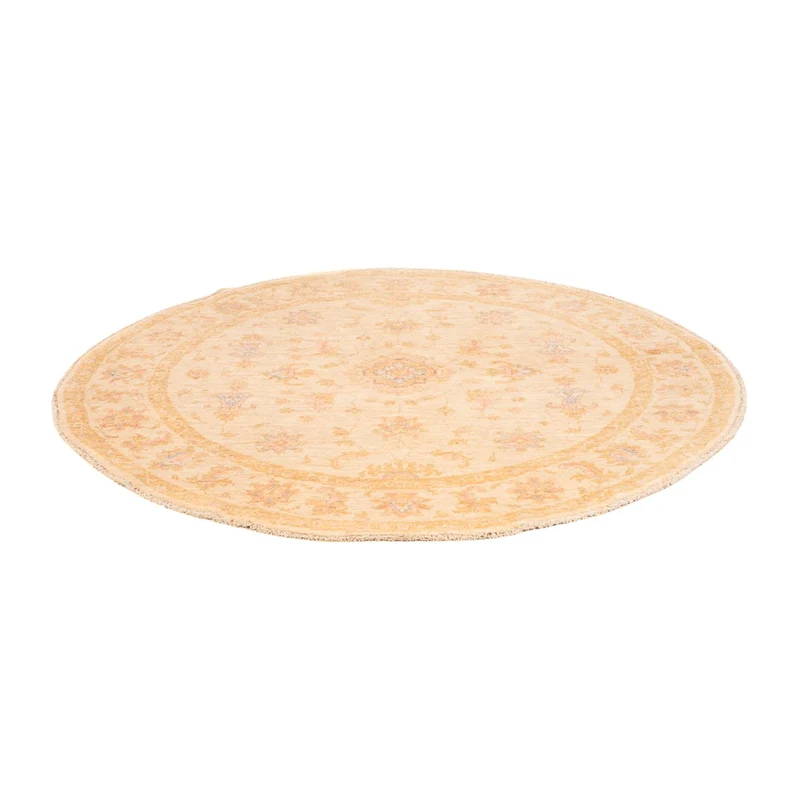 Ziegler Teppich rund - 147 x 150 cm - beige