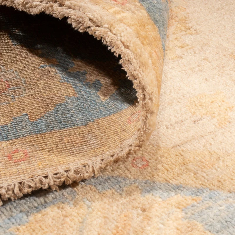 Ziegler Teppich rund - 194 x 199 cm - beige
