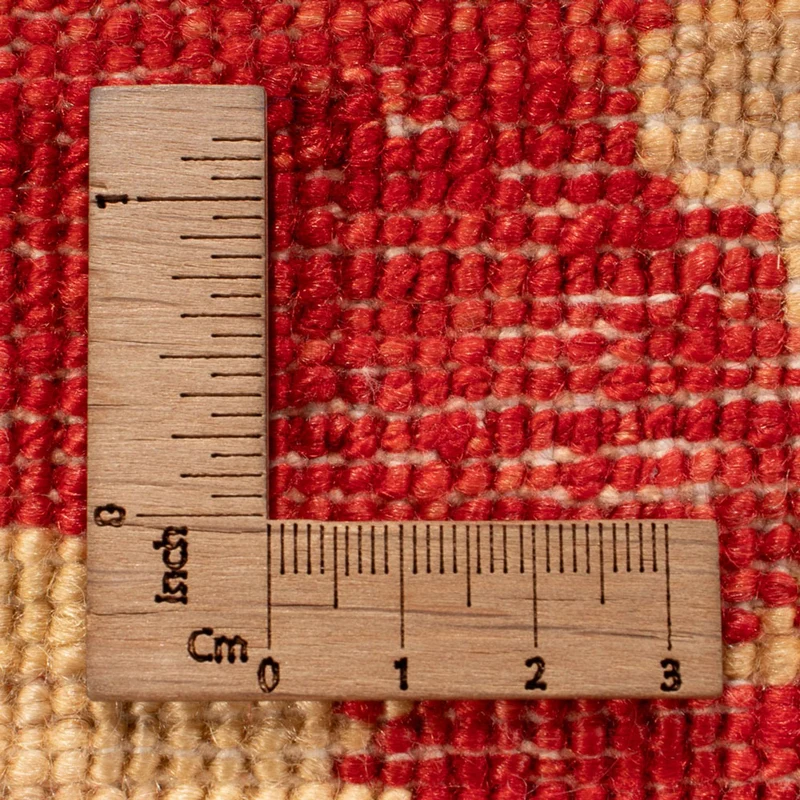 Ziegler Teppich rund - 194 x 200 cm - rot