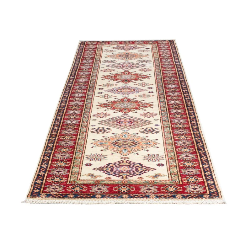 Kazak Teppich 82x304cm - Orientteppich - beige