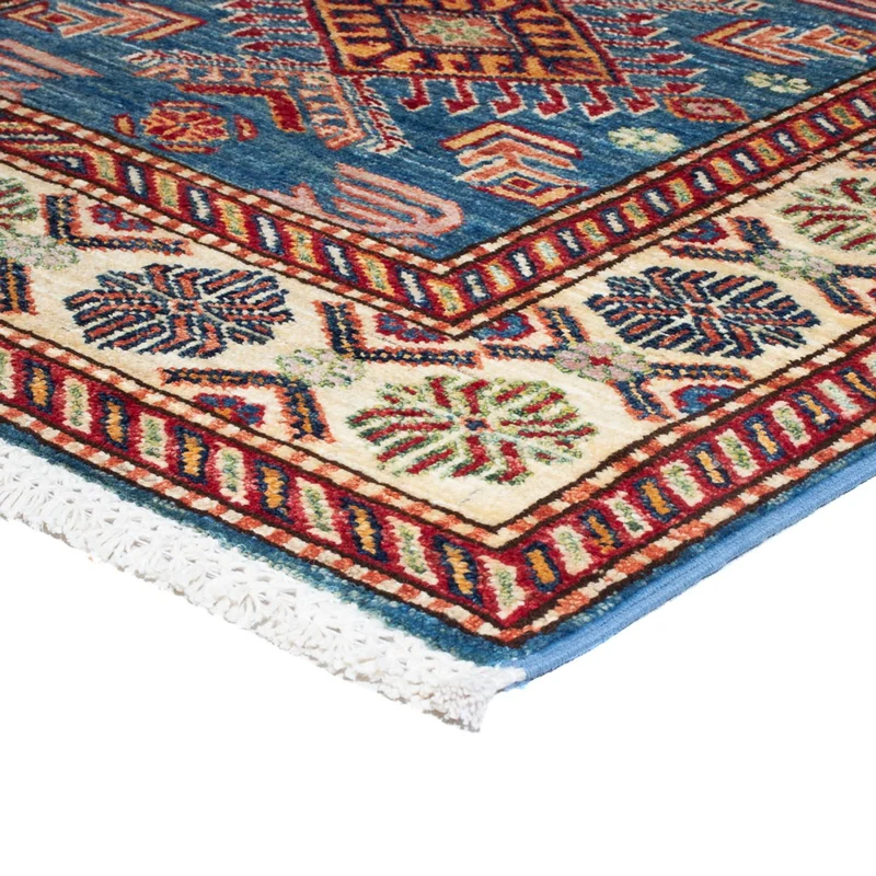 Kazak Teppich 83x294cm - Orientteppich - blau