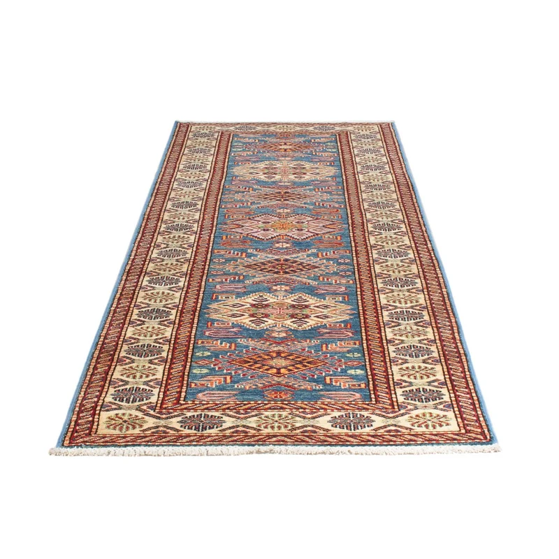 Kazak Teppich 83x294cm - Orientteppich - blau