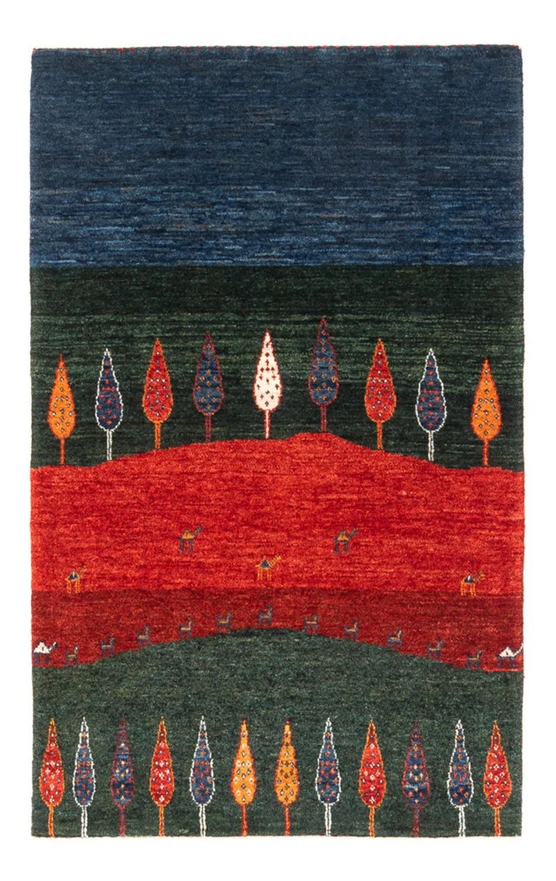 Loribaft Teppich Perser 86x126cm - Orientteppich - mehrfarbig