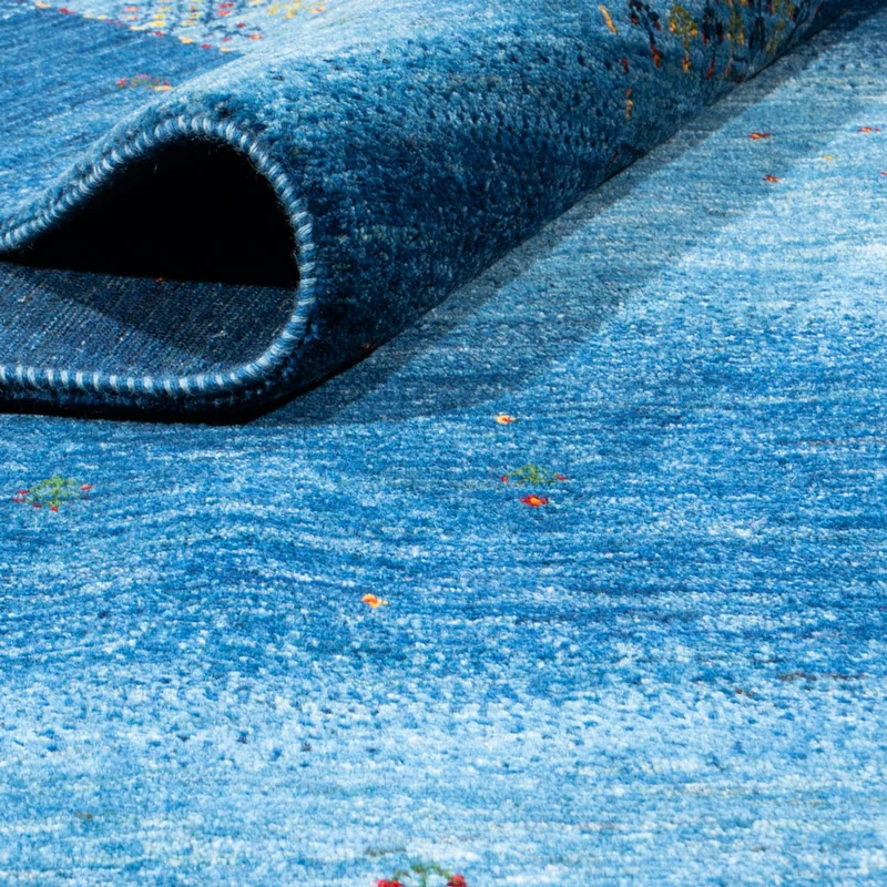 Loribaft Teppich Perser 228x331cm - Orientteppich - blau