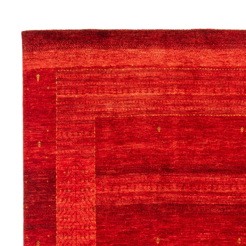 Gabbeh Teppich - Loribaft Perser - 231 x 313 cm - rot