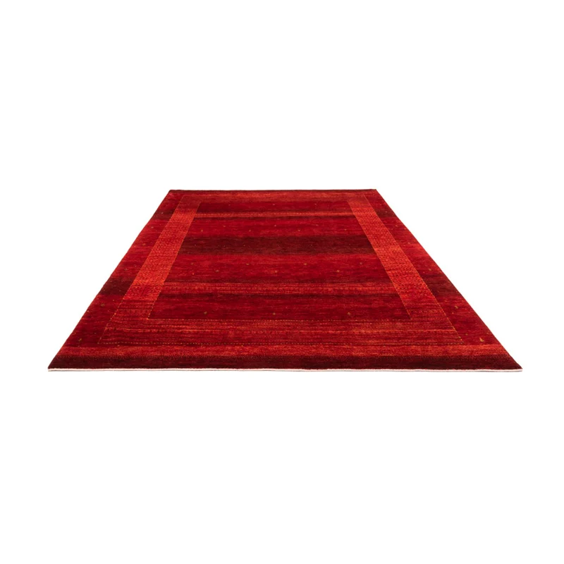 Gabbeh Teppich - Loribaft Perser - 231 x 313 cm - rot