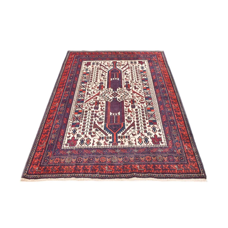 Belutsch Teppich 153x210cm - Orientteppich - creme