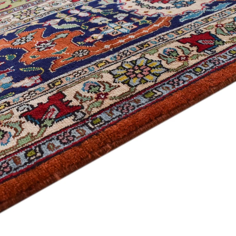 Täbriz - 40 Raj Teppich 293x408cm - Perserteppich - orange