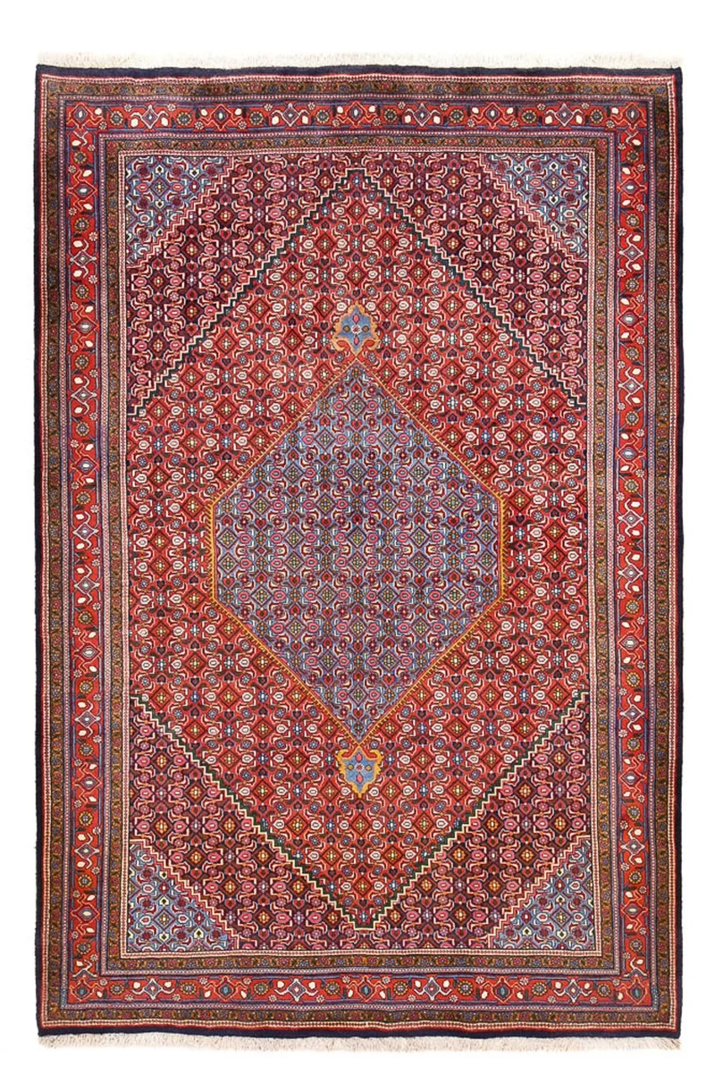 Ardebil Teppich 198x288cm - Perserteppich - rost