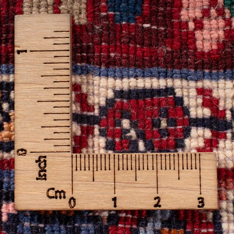 Bidjar Teppich 52x80cm - Perserteppich - bordeauxrot