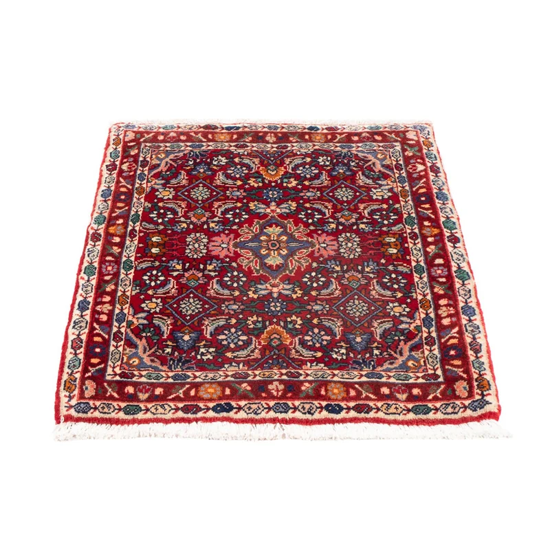 Perserteppich - Bidjar - 55 x 76 cm - bordeauxrot