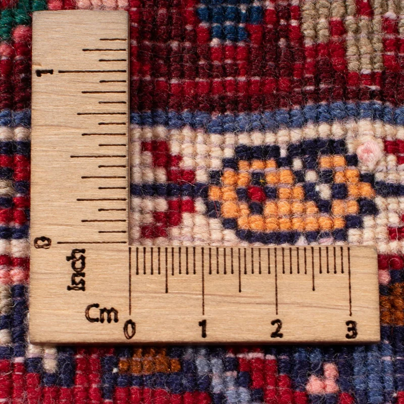 Perserteppich - Bidjar - 55 x 76 cm - bordeauxrot
