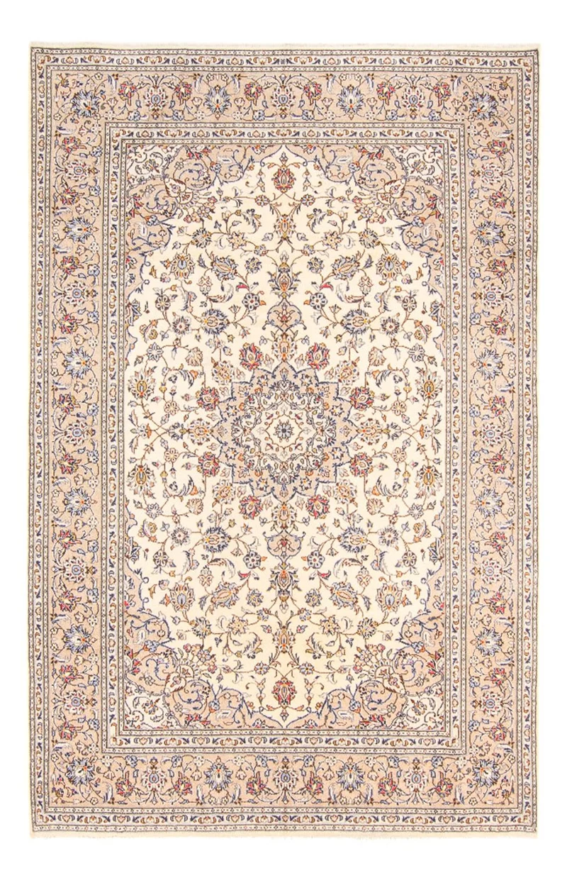 Keshan Teppich 197x274cm - Perserteppich - creme