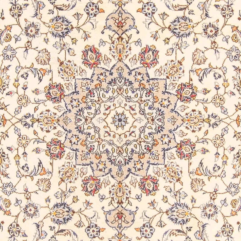 Keshan Teppich 197x274cm - Perserteppich - creme