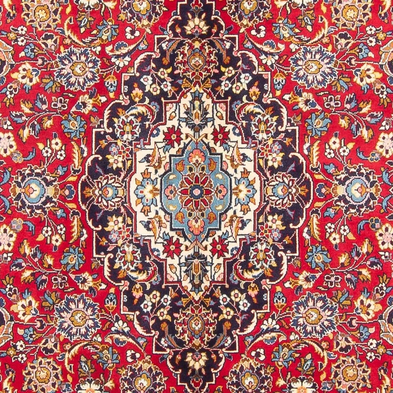Keshan Teppich 194x288cm - Perserteppich - rot