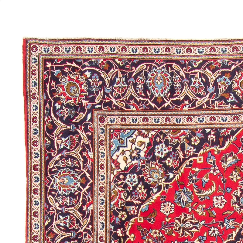 Keshan Teppich 194x292cm - Perserteppich - rot